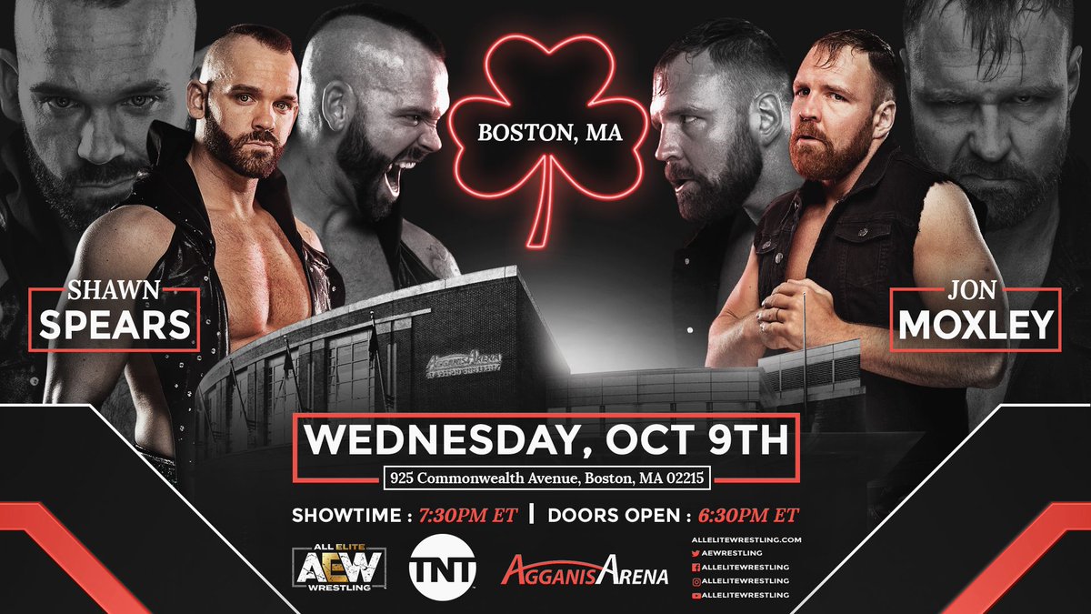 Jon Moxley vs. Shawn Spears announced for week two of AEW TV