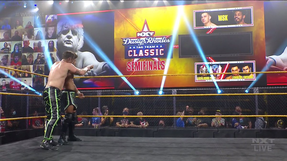First two teams advance to WWE NXT men’s Dusty Classic semifinals