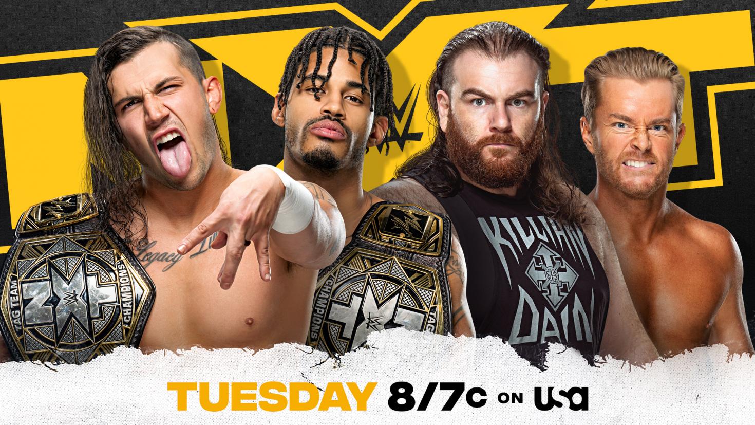 Three matches, Karrion Kross segment added to WWE NXT