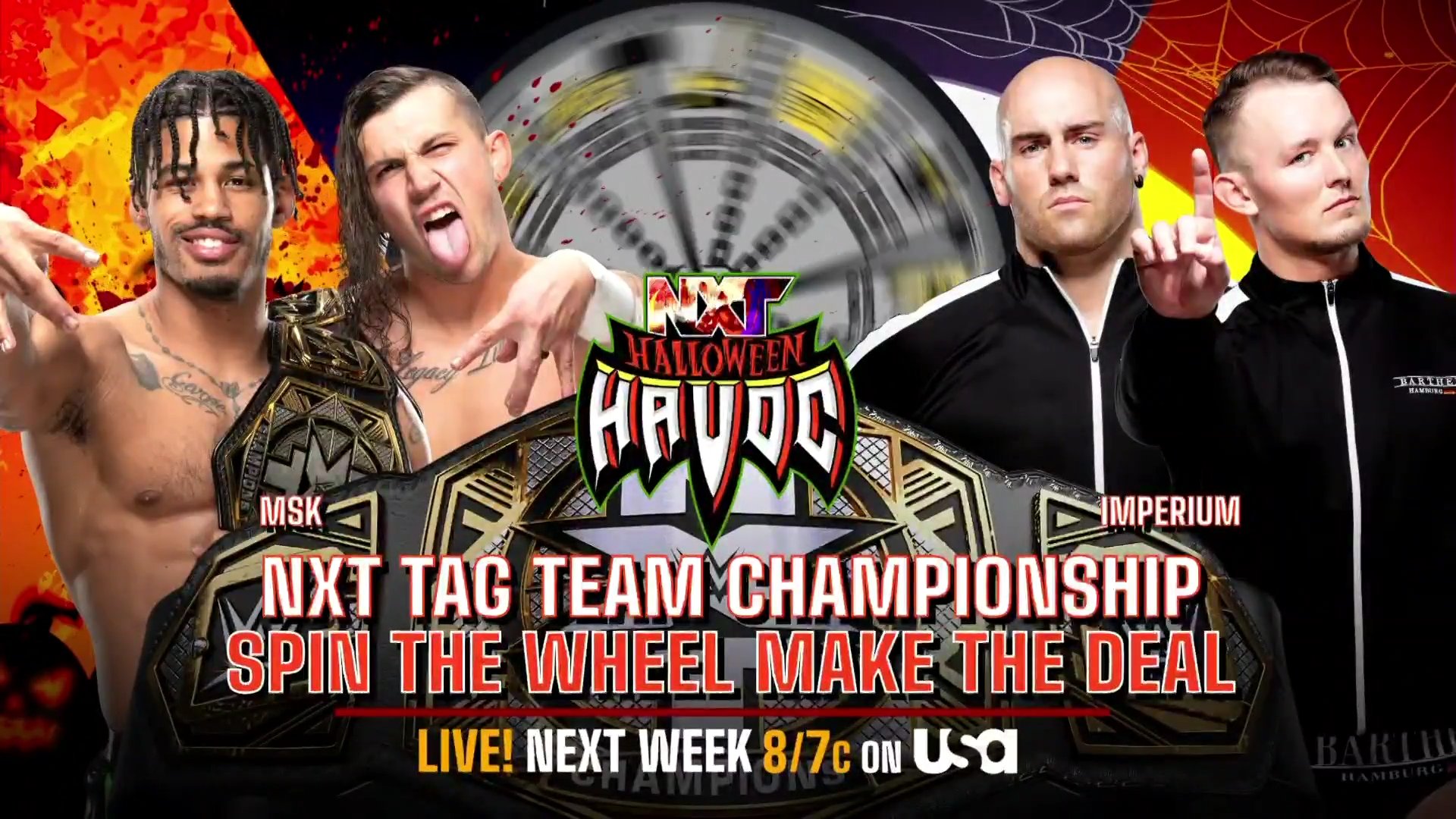 Tag Team title match added to NXT Halloween Havoc
