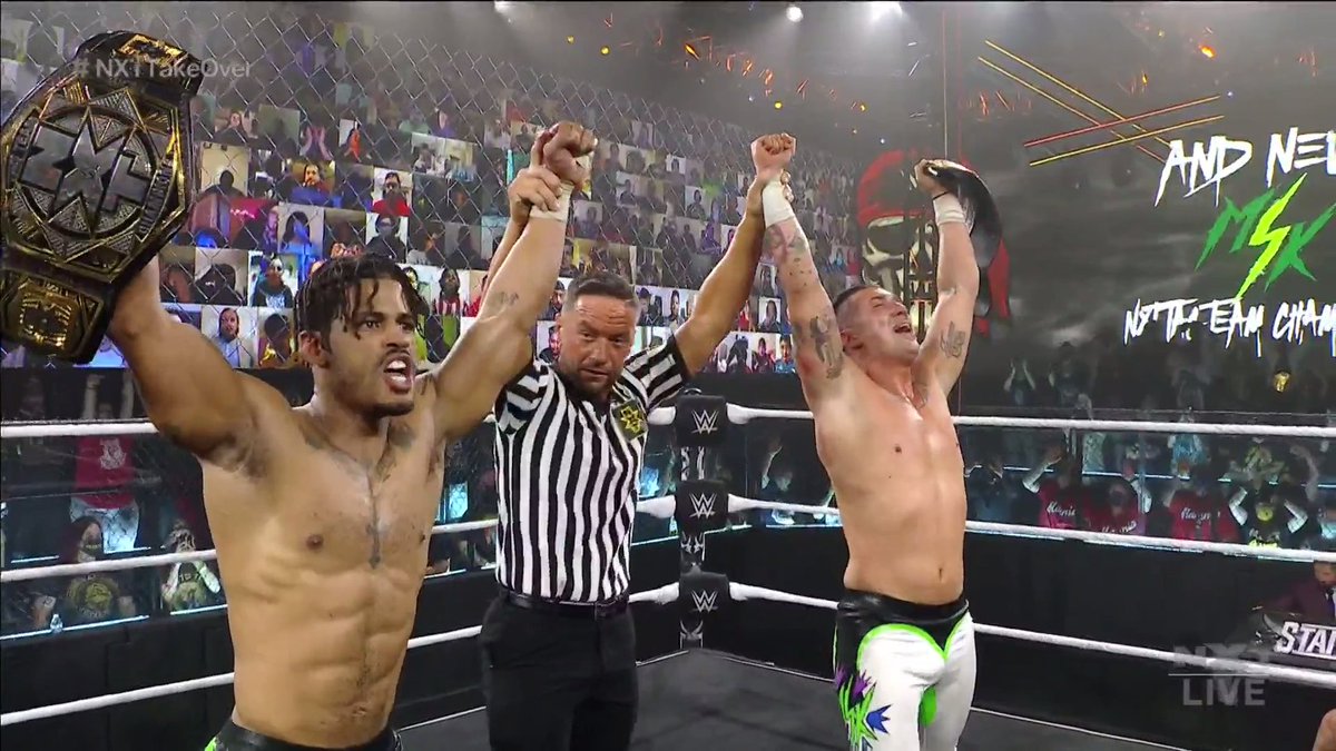New tag team champions crowned at NXT TakeOver: Stand & Deliver