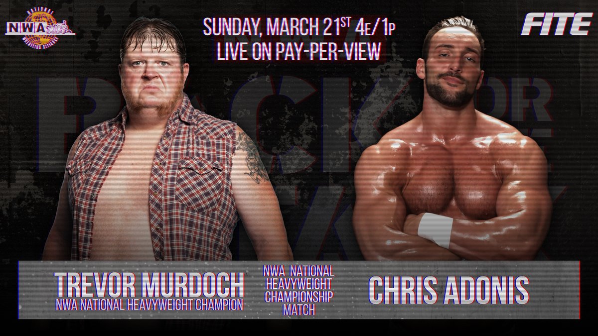 Trevor Murdoch vs. Chris Adonis set for NWA’s Back for the Attack