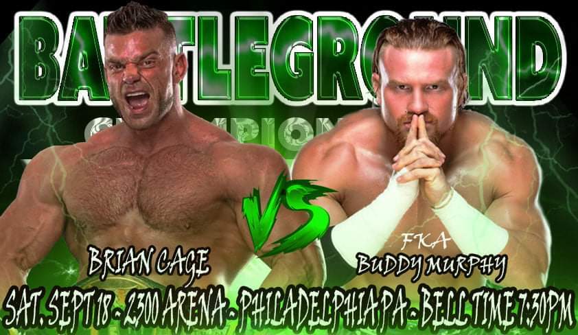 Buddy Murphy announced for first post-WWE match