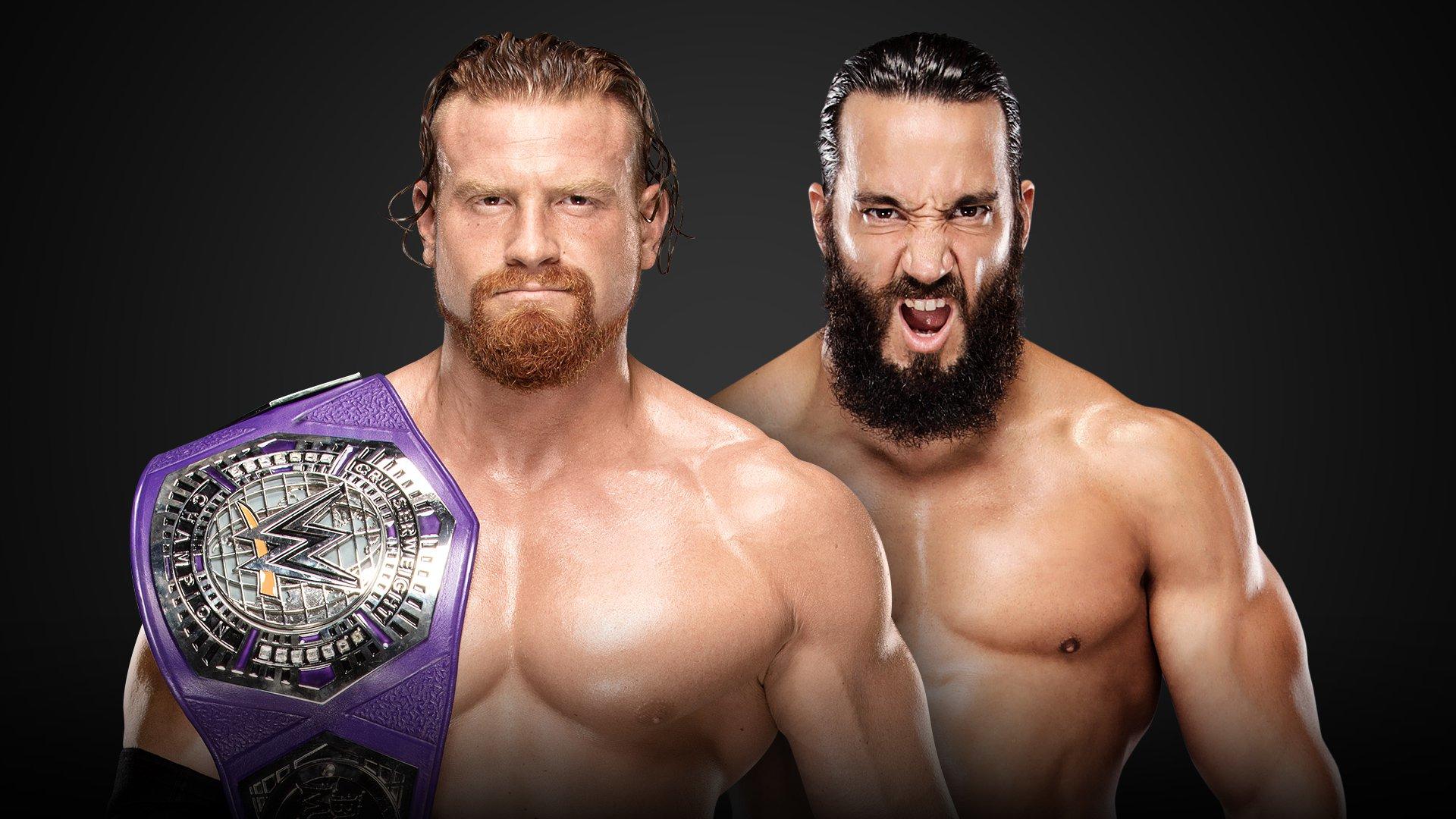 Cruiserweight title match official for WWE WrestleMania 35