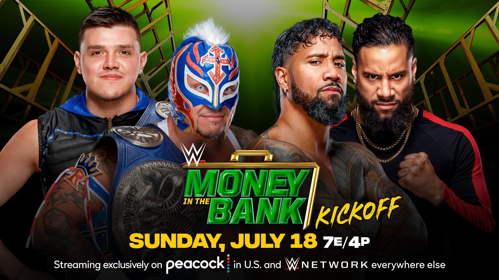 SmackDown tag title match set for WWE Money in the Bank pre-show
