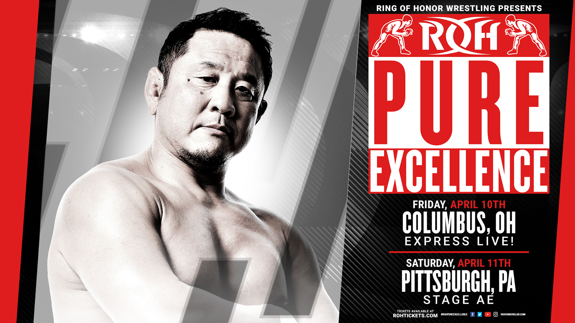 Yuji Nagata announced for ROH Pure title tournament
