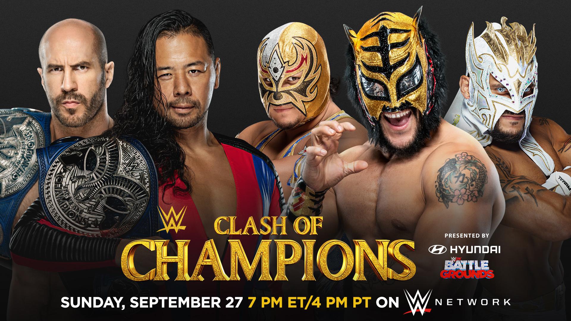 SmackDown Tag Team title match added to WWE Clash of Champions