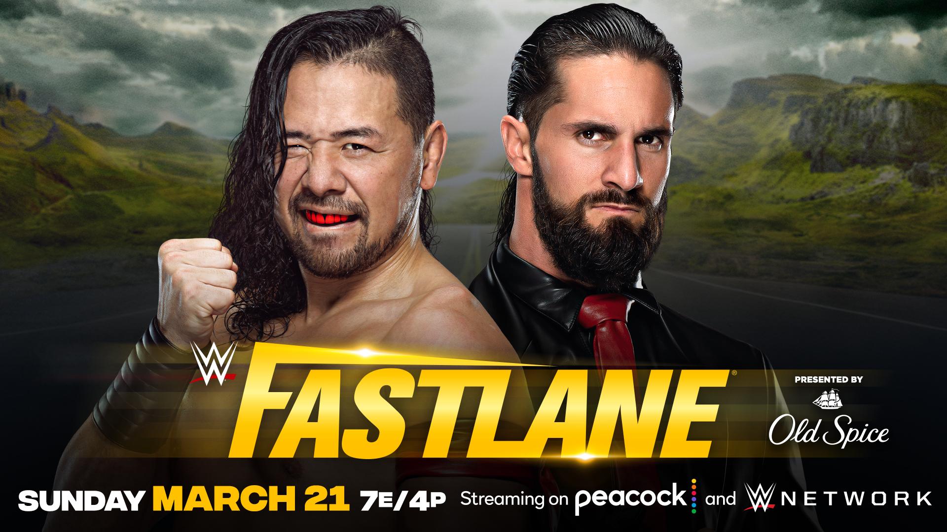 Shinsuke Nakamura to face Seth Rollins at WWE Fastlane