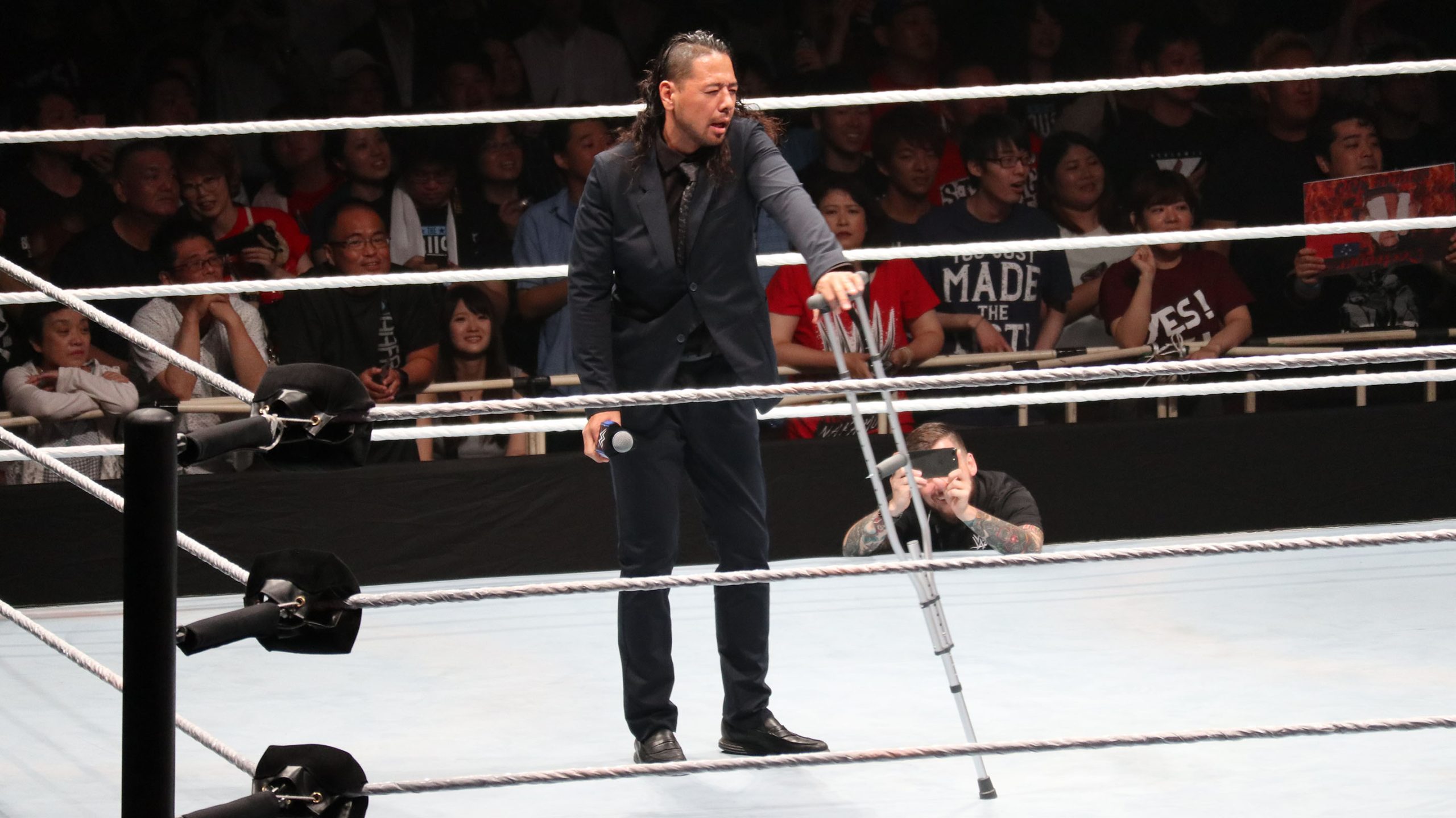 Nakamura appears, doesn’t wrestle at WWE house show in Tokyo