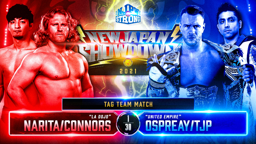 NJPW Strong results: Ospreay & TJP vs. Narita & Connors