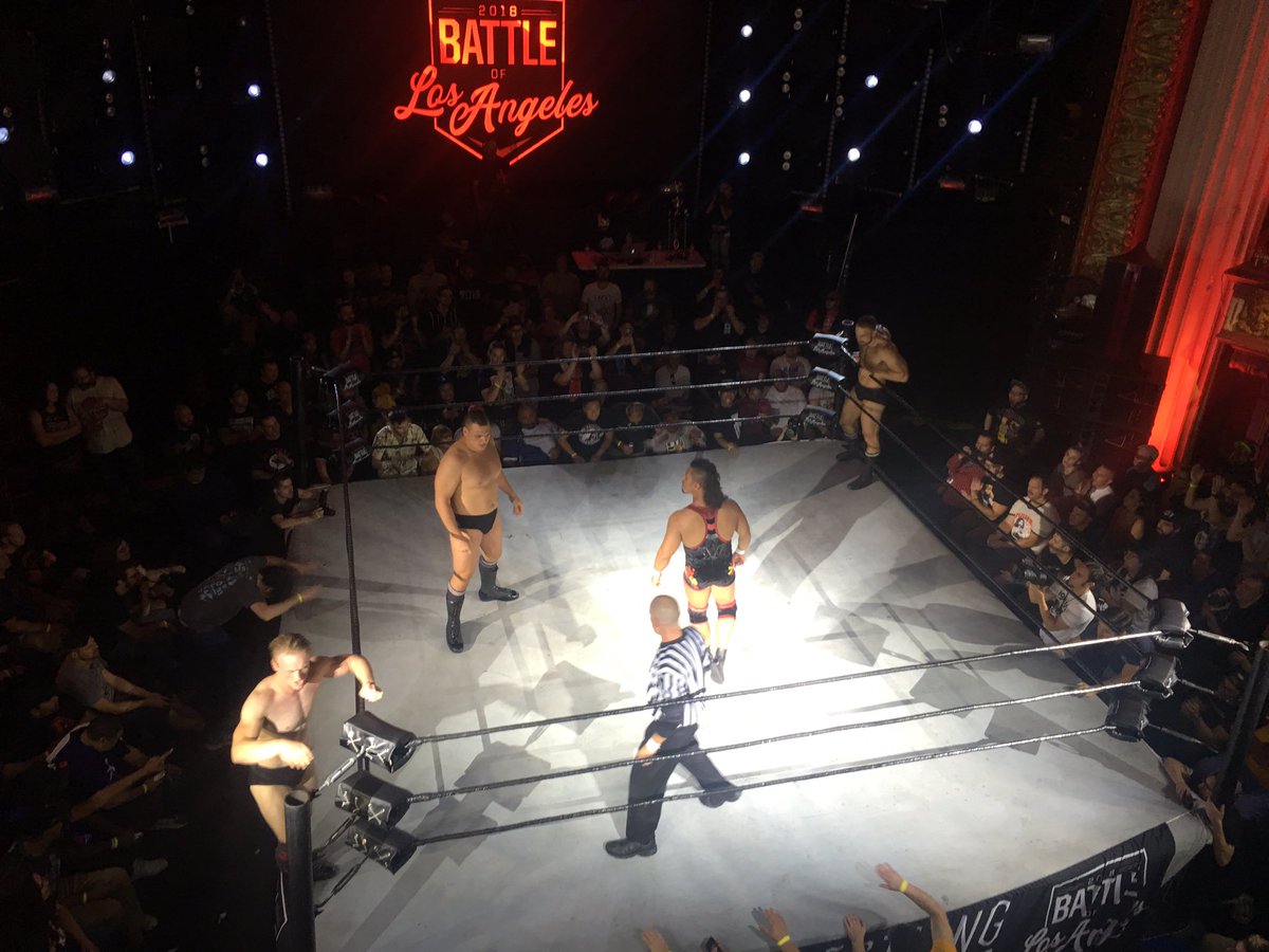 PWG BOLA night one results: Ringkampf vs. Dragunov & Takagi