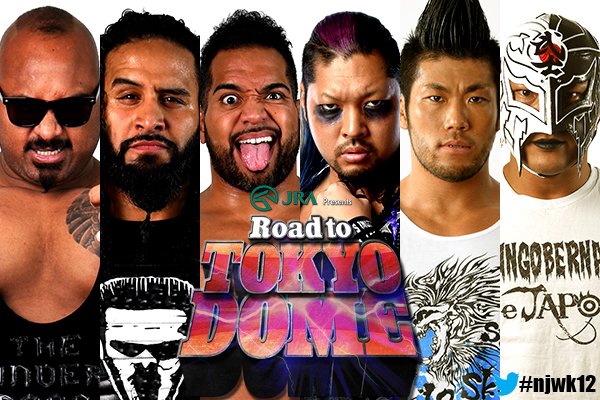 Six-man tag title match set for NJPW Road to Tokyo Dome show