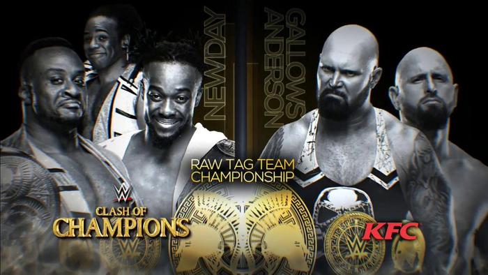 The New Day to defend against The Club at WWE Clash of Champions