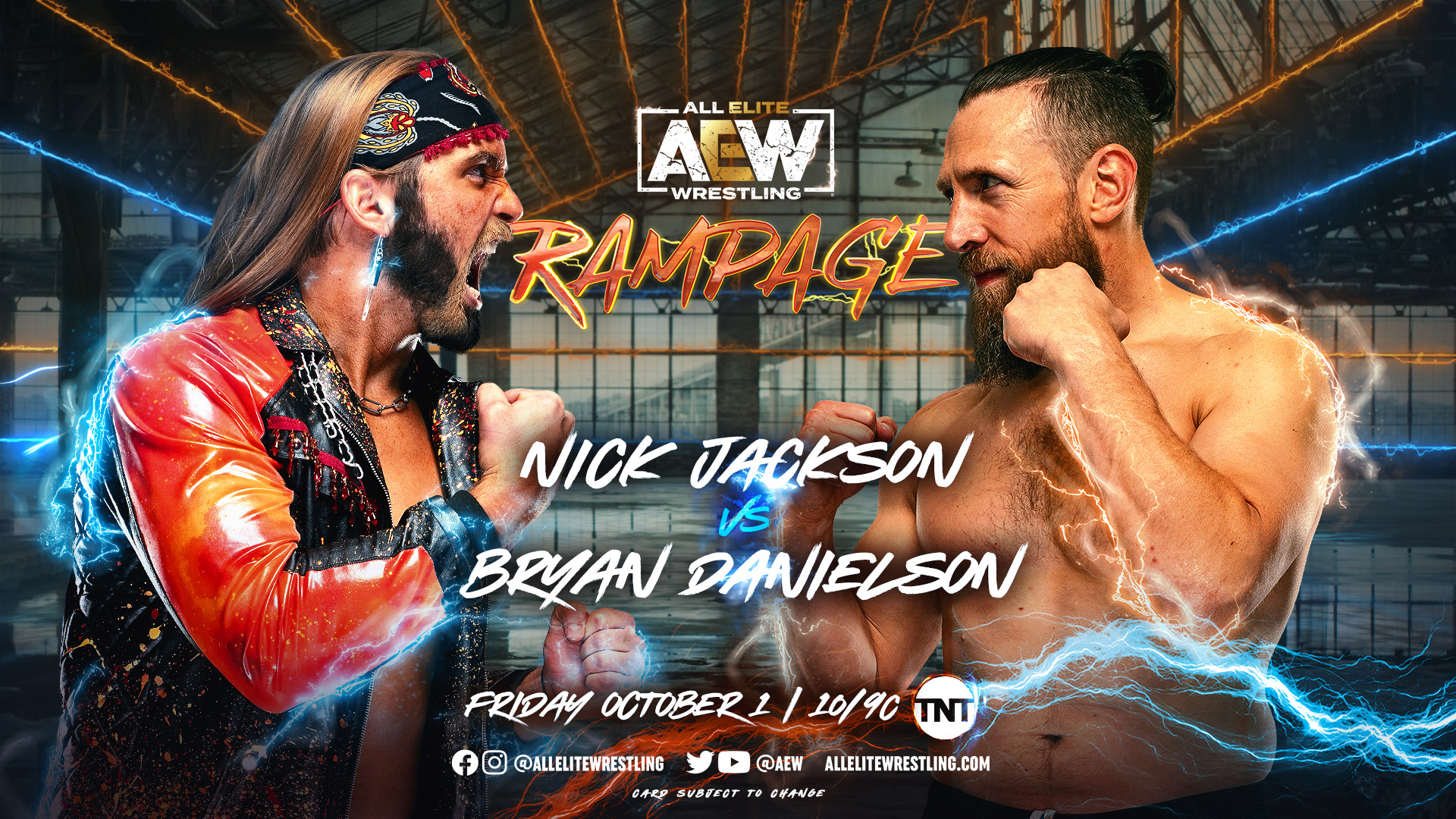 AEW Rampage live results: Bryan Danielson vs. Nick Jackson