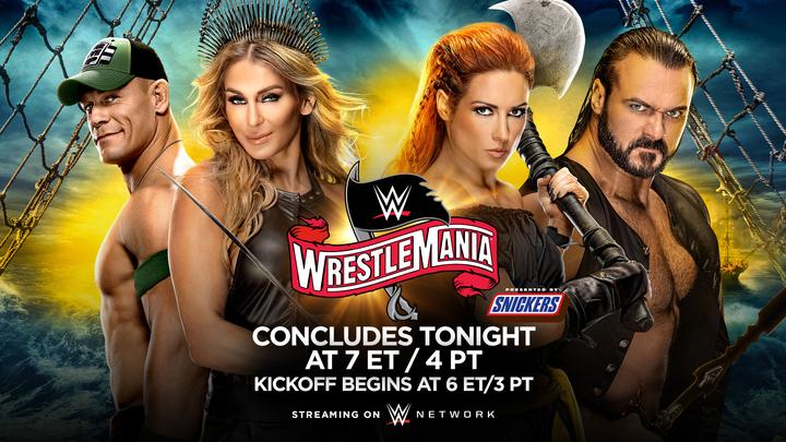 WWE WrestleMania 36 Sunday live results: Lesnar vs. McIntyre