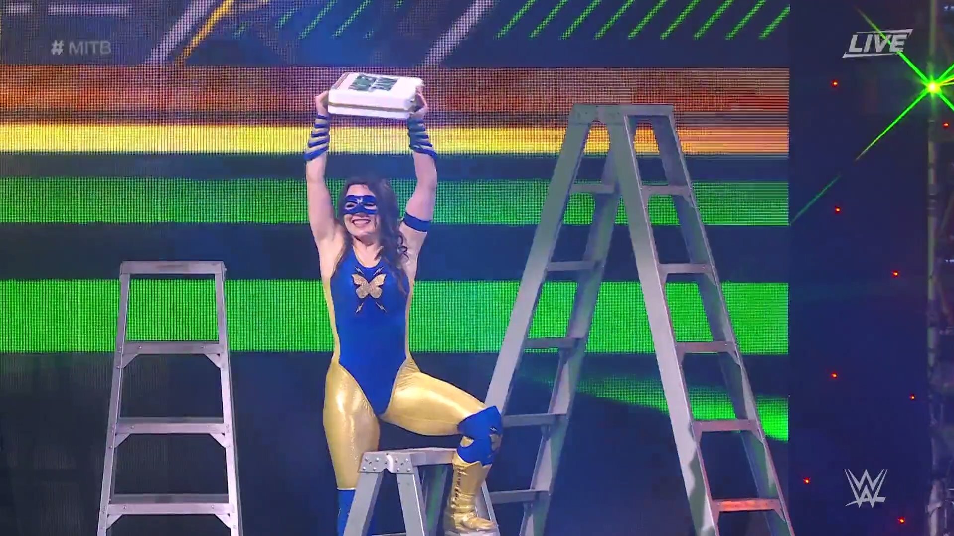 Nikki A.S.H. wins WWE women’s Money in the Bank ladder match