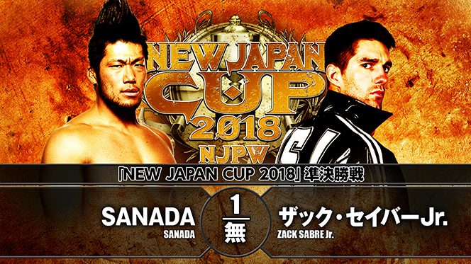 New Japan Cup night 8 results: Zack Sabre Jr. vs. SANADA
