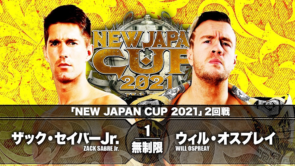 New Japan Cup night nine results: Will Ospreay vs. Zack Sabre Jr.