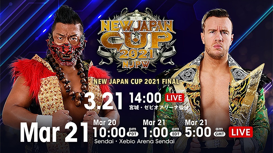 New Japan Cup finals live results: Will Ospreay vs. Shingo Takagi