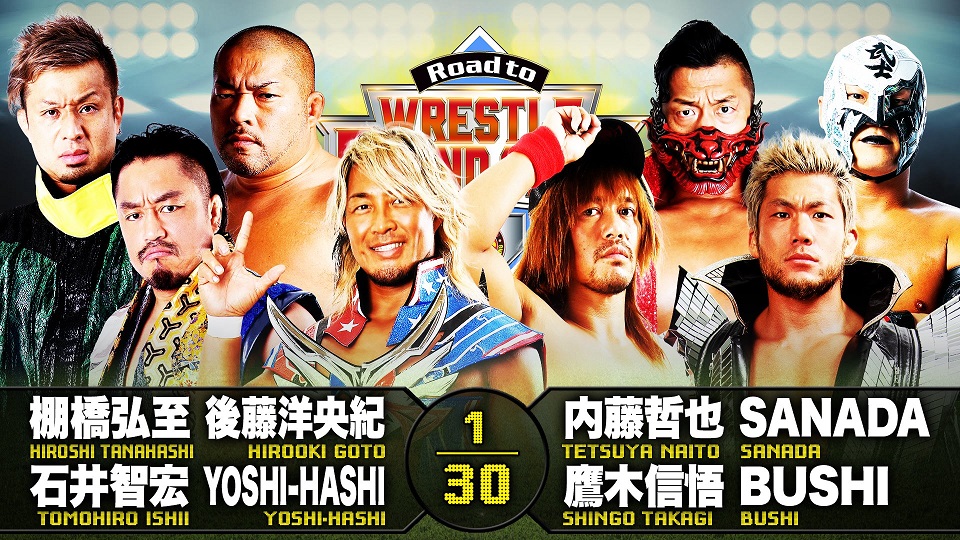 NJPW Road to Wrestle Grand Slam results: Eight-man tag main event