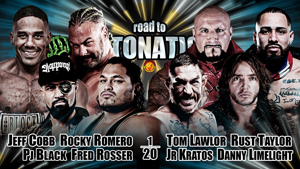 Jeff Cobb, Juice Robinson announced for this week’s NJPW Strong