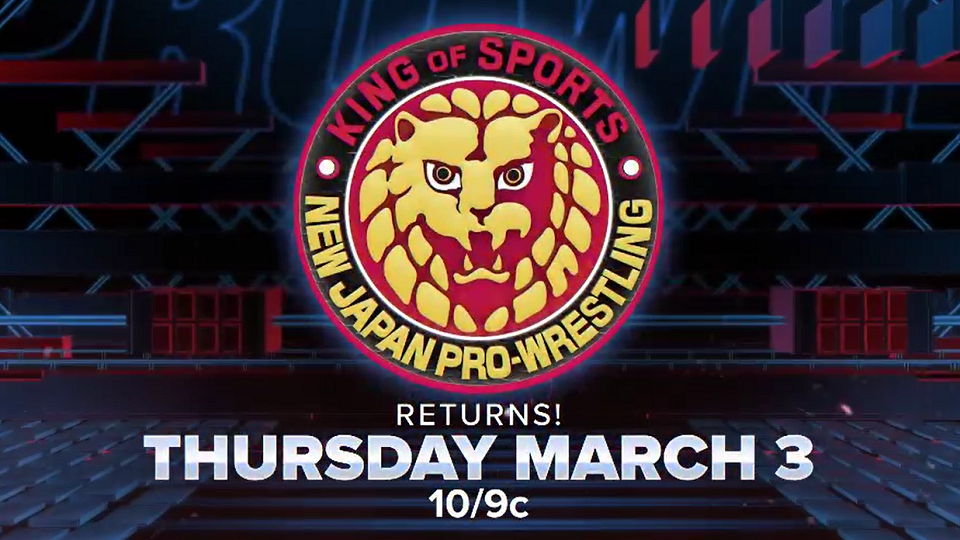 Weekly NJPW shows returning to AXS TV