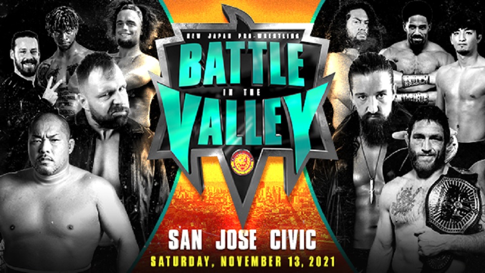 NJPW announces Battle in the Valley for San Jose in November