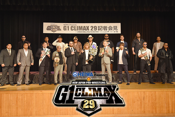 VIDEO: Pre-NJPW G1 Climax 29 press conference