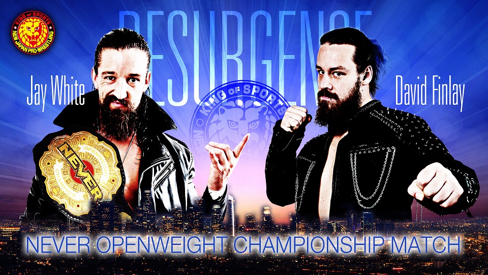 Jay White vs. David Finlay set for NJPW Resurgence