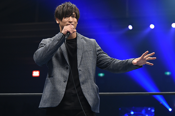 Ibushi appears at New Beginning in Osaka, entering New Japan Cup