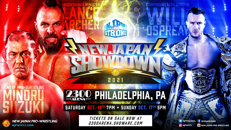 NJPW adds Ospreay, Suzuki, Archer to Philadelphia shows