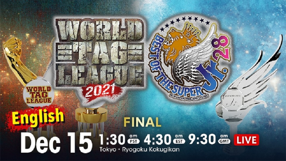 NJPW World Tag League & Best of the Super Juniors finals lineup set