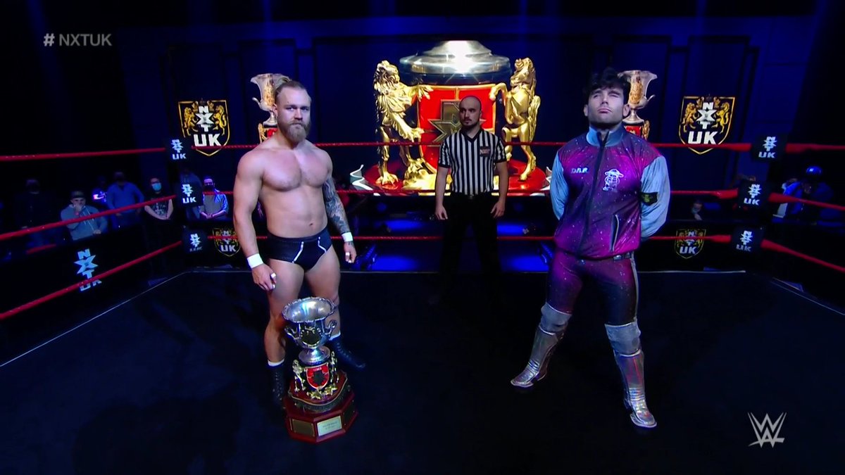 Noam Dar defeats Tyler Bate for NXT UK Heritage Cup title