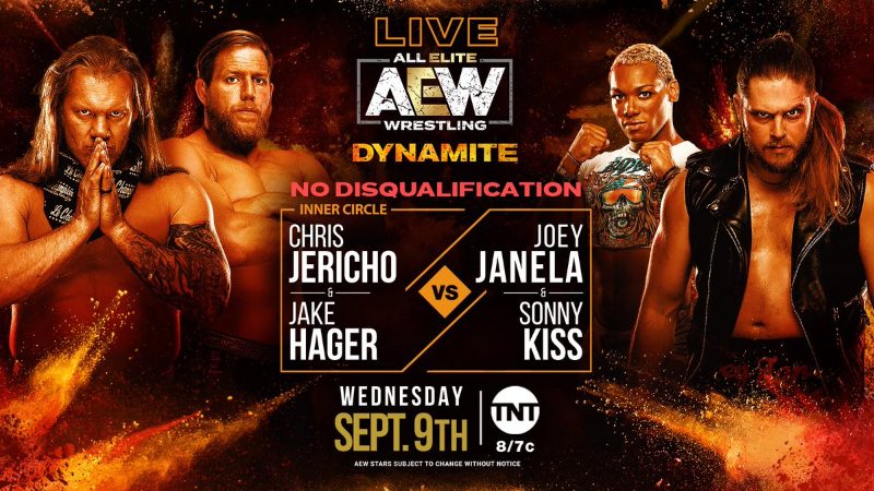 Jericho/Hager vs. Janela/Kiss no DQ match added to AEW Dynamite