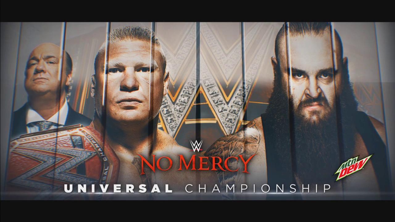 Brock Lesnar vs. Braun Strowman set for WWE No Mercy