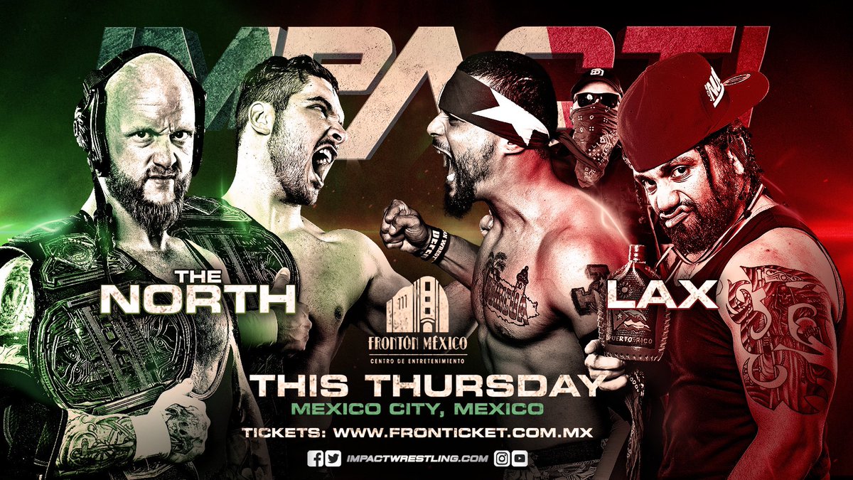 Four matches added to Impact TV tapings in Mexico City