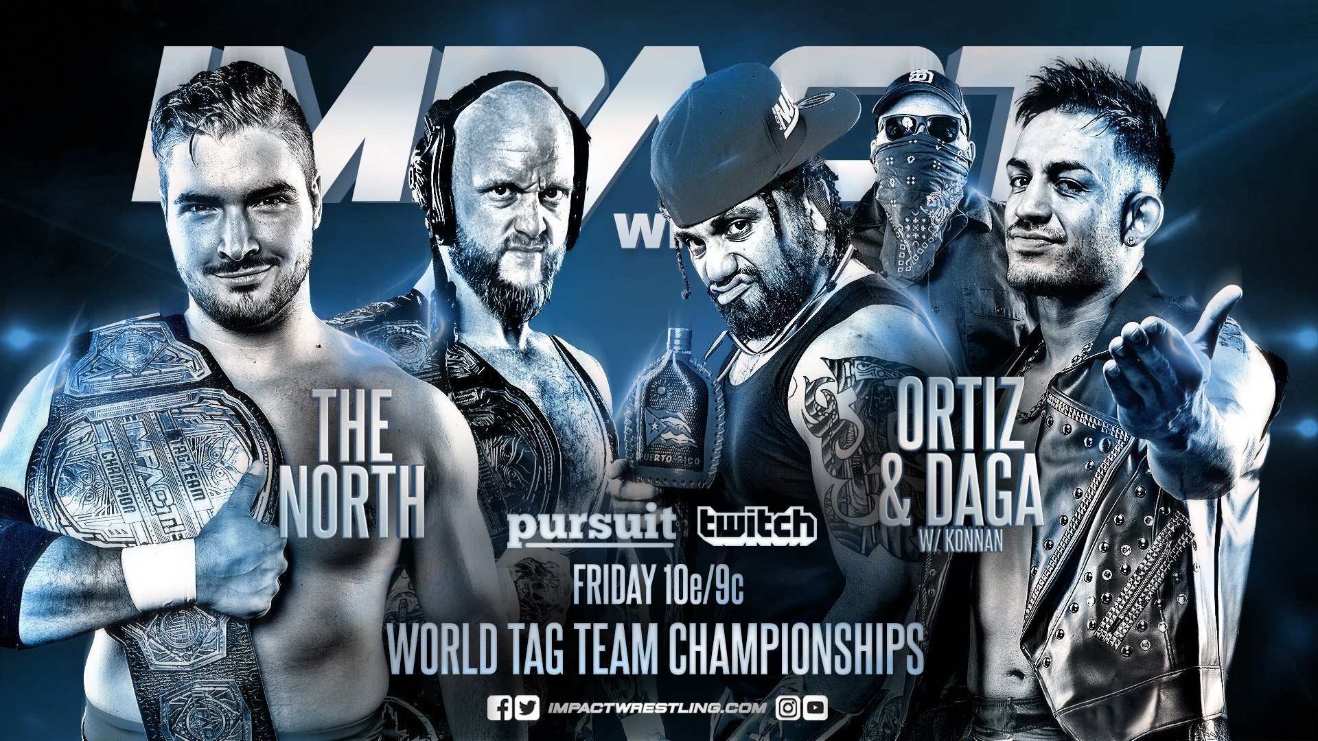 Impact Wrestling results: The North vs. Ortiz & Daga