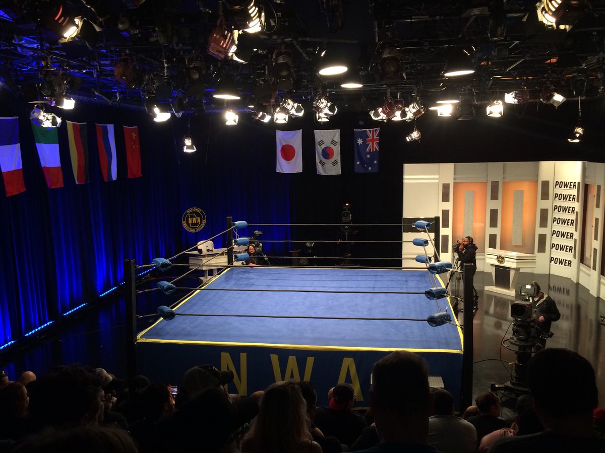 Two title changes at NWA TV tapings