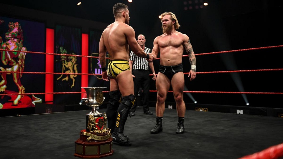 NXT UK results: A-Kid vs. Tyler Bate for the Heritage Cup