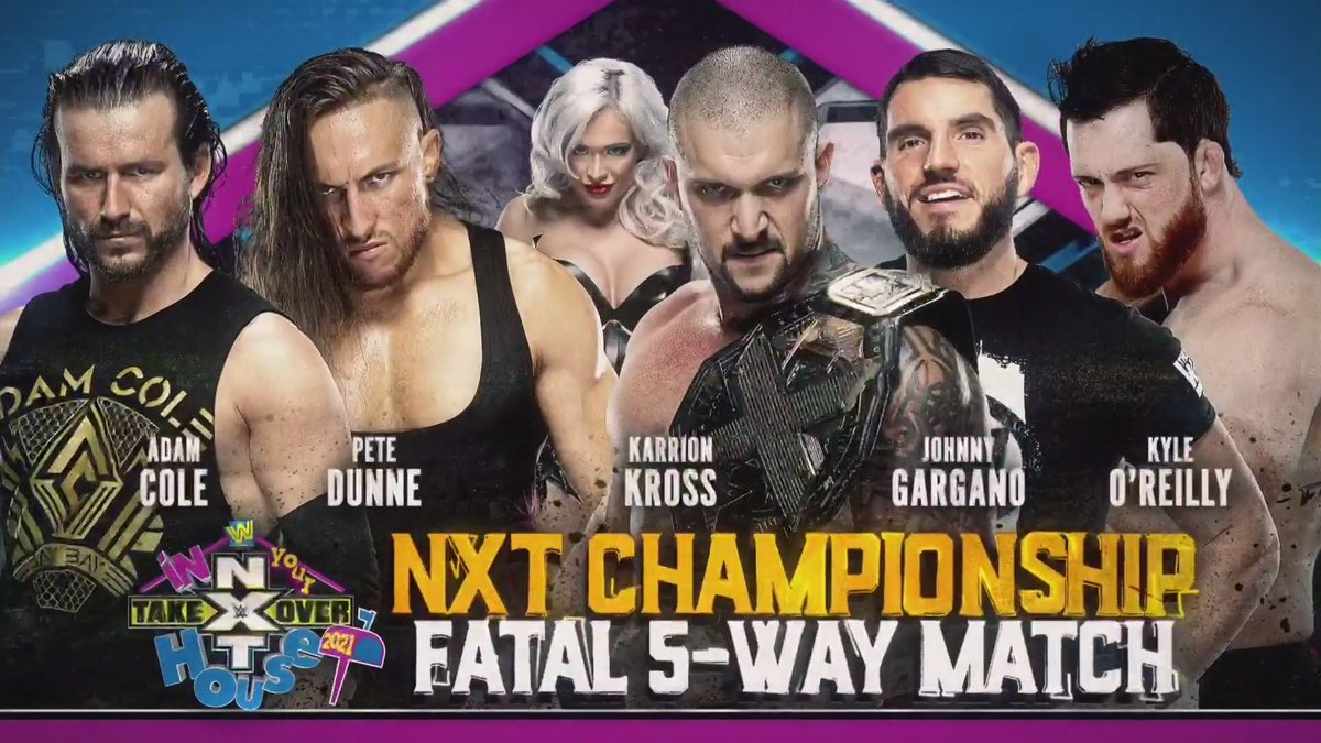 Adam Cole returns to NXT, fatal five-way title match set for TakeOver