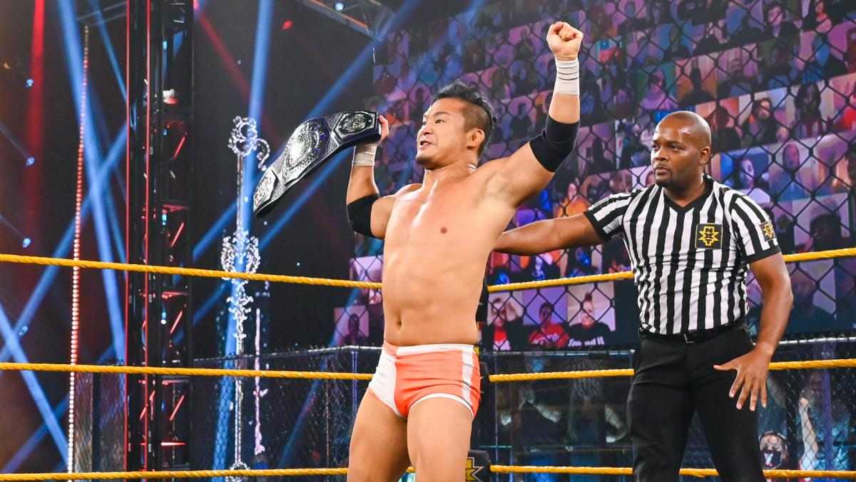 Cruiserweight title match off WWE NXT, Kushida not cleared to wrestle