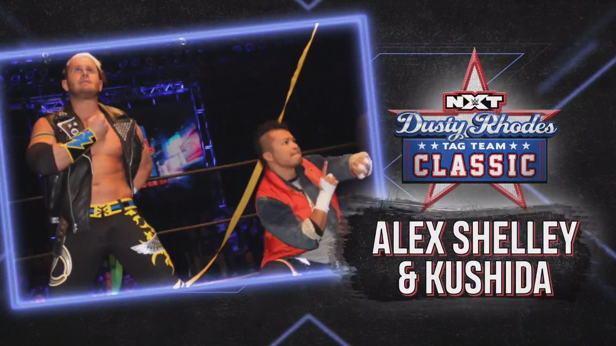Kushida teaming with Alex Shelley in NXT’s Dusty Classic