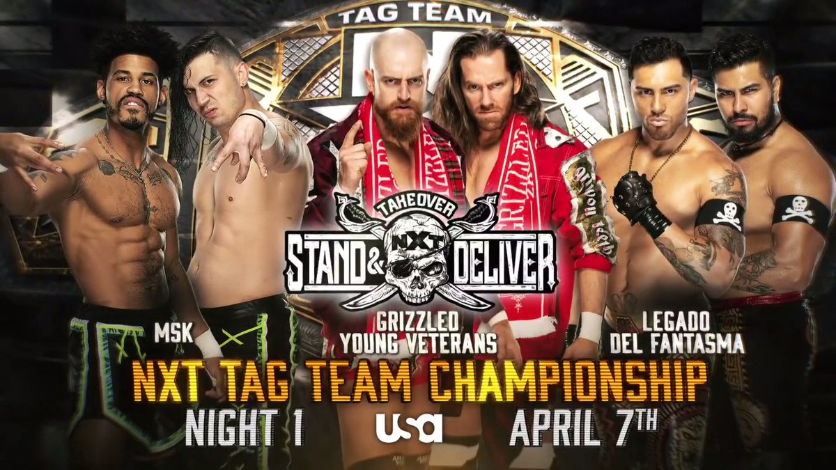 New NXT tag champs to be crowned at TakeOver: Stand & Deliver