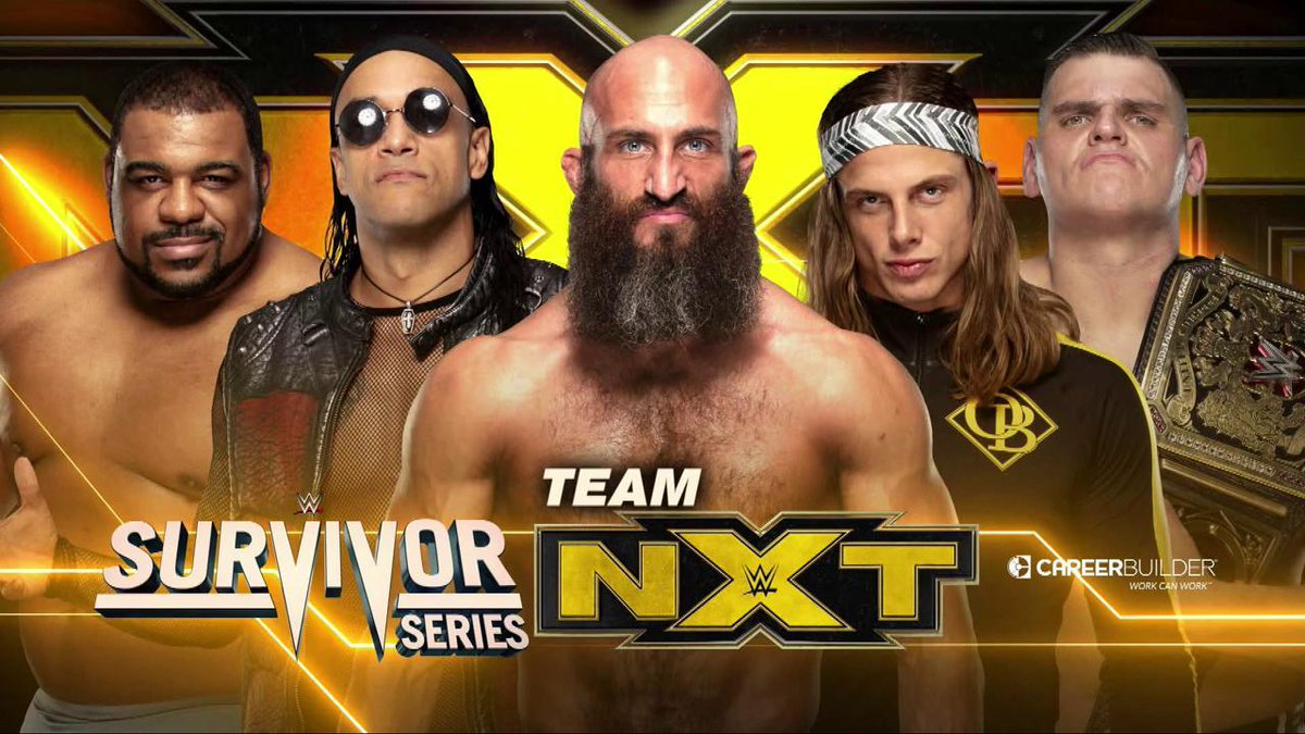 WWE announces Team NXT for Survivor Series men’s match