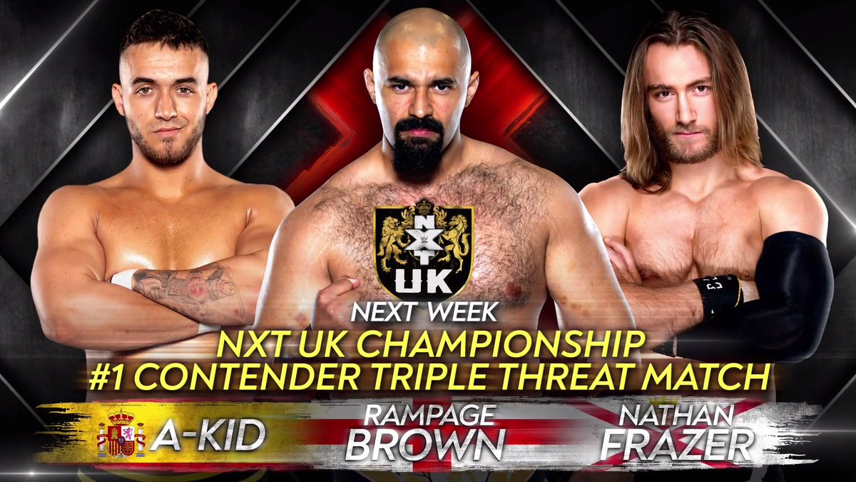 NXT UK title number one contender’s match set for next week