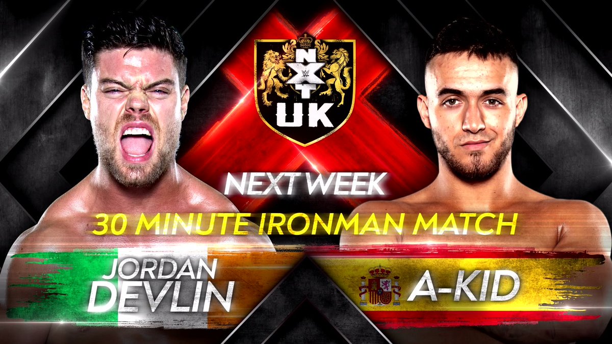 NXT UK’s first-ever Iron Man match set for next week