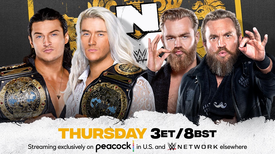 NXT UK results: Pretty Deadly vs. Moustache Mountain Tag title match