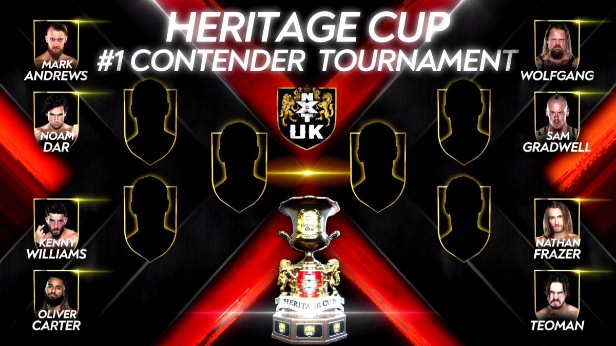 Heritage Cup number one contender’s tournament set for NXT UK