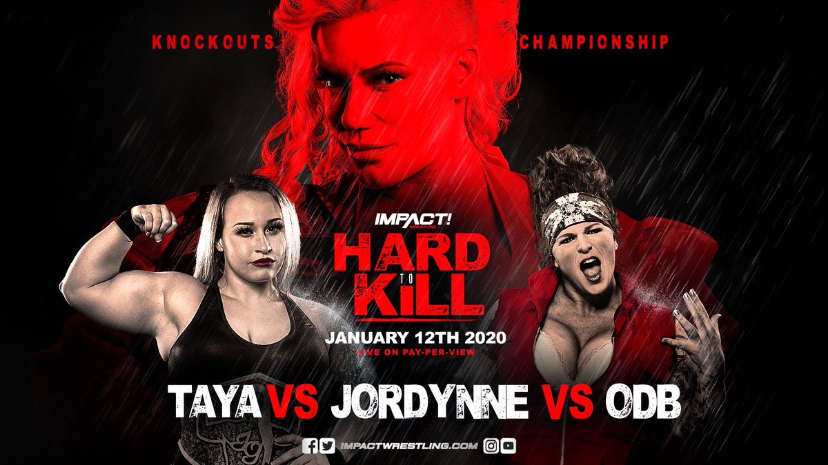 ODB added to Knockouts title match at Impact Hard to Kill PPV