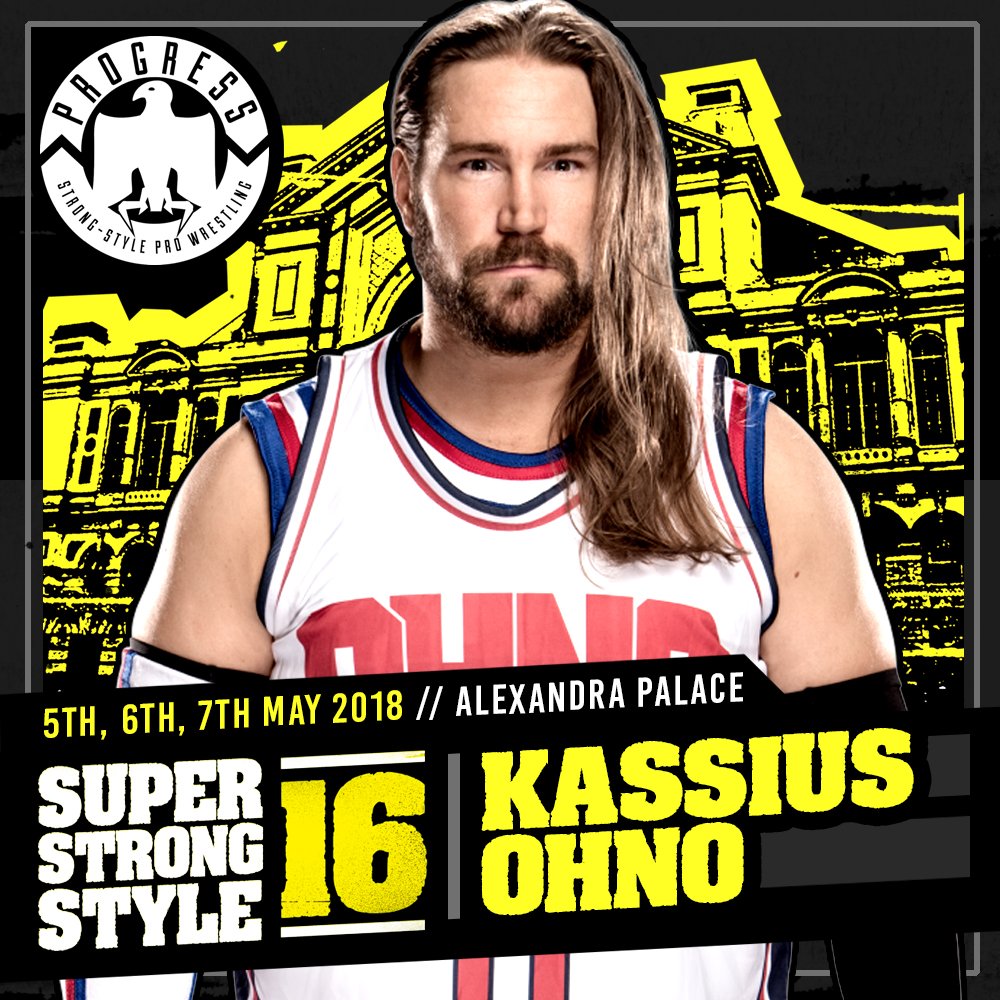 PROGRESS announces Kassius Ohno for Super Strong Style 16